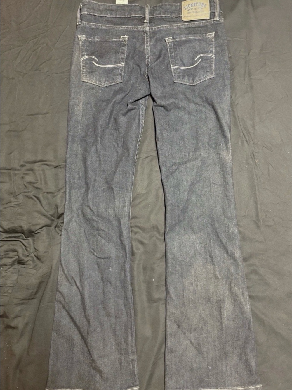 Levi’s Signature Low Slim Bootcut Jeans Juniors 7 Medium Dark Gray